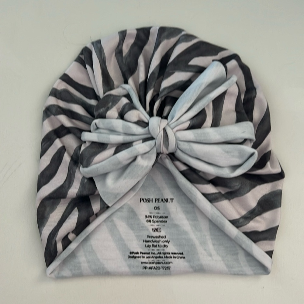 Posh Peanut bow turban